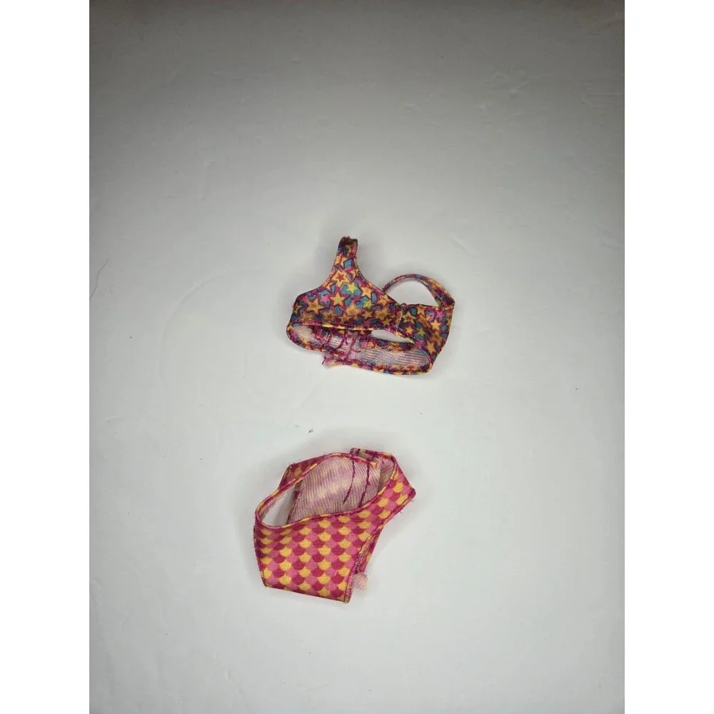 2012 Barbie Beach Doll Orange Bikini Swimsuit